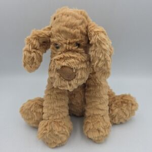 Jellycat Fuddlewuddle Puppy Dog 8" Plush Tan Golden Brown Stuffed Animal